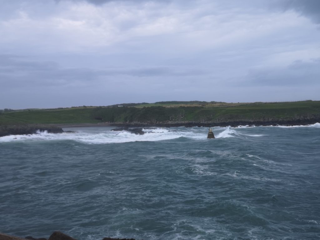 Swell in the entrance