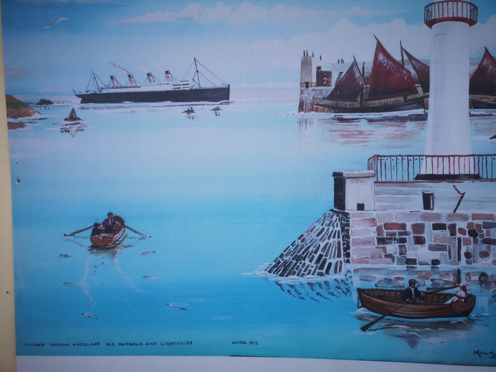 The Titanic sailing past Ardglass