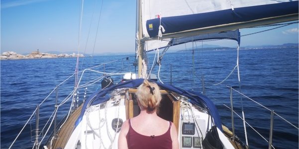 Muros to Ria Arosa 11 Sept 2020 Heading into Ria Arosa