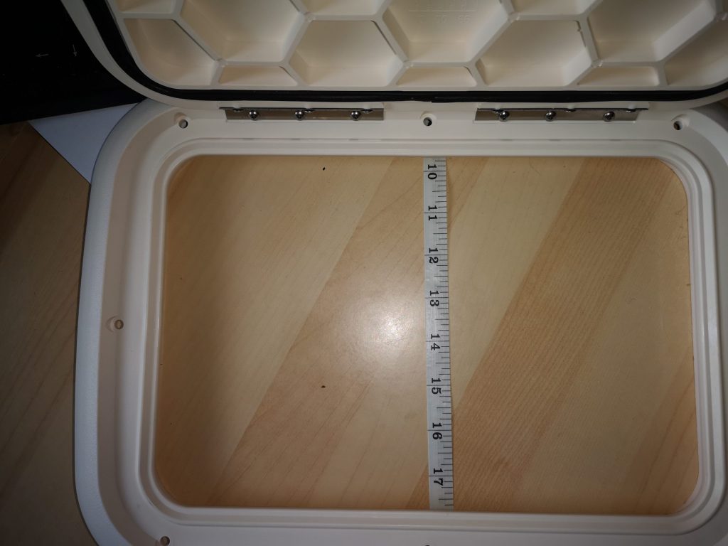 New gas locker hatch